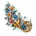French Horn Flowers 