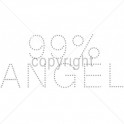 99% ANGEL - SILVER GLITTER