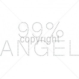99% ANGEL - SILVER GLITTER