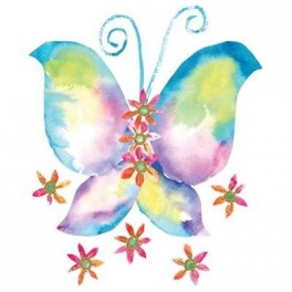  FLOWER BUTTERFLY
