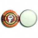 100 badges miroir 75mm