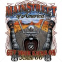 MAIN STREET OF AMERICA ROUTE 66 - GET YOUR KICKS ON ROUTE 66 - N°15203