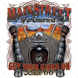 MAIN STREET OF AMERICA ROUTE 66 - GET YOUR KICKS ON ROUTE 66 - N°15203